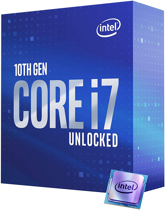Intel Core I7-10700K Desktop Processor 8 Cores Up To 5.1 GHz Unlocked LGA1200 Intel